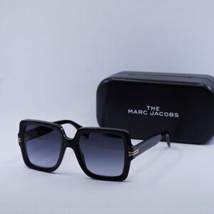 Marc Jacobs MJ 1034/S 0RHL 9O Square Sunglasses - Black/Grey Gradient